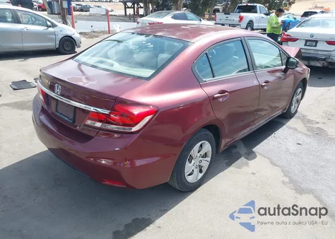 2013 Honda Civic Lx из США, поврежденный, VIN 2HGFB2F53DH514401